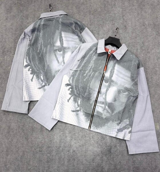 Veste imprimée artistique unisexe