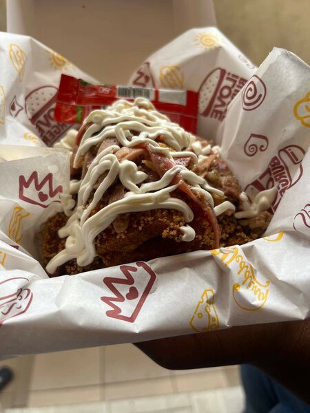 Cheesebite panée a la viande