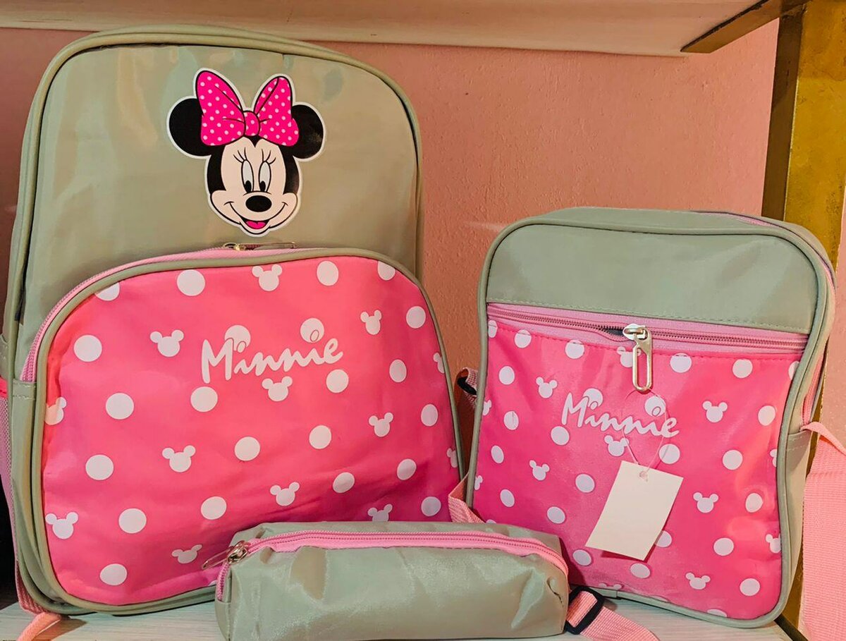 Ensemble Sac à Dos Minnie Enfant