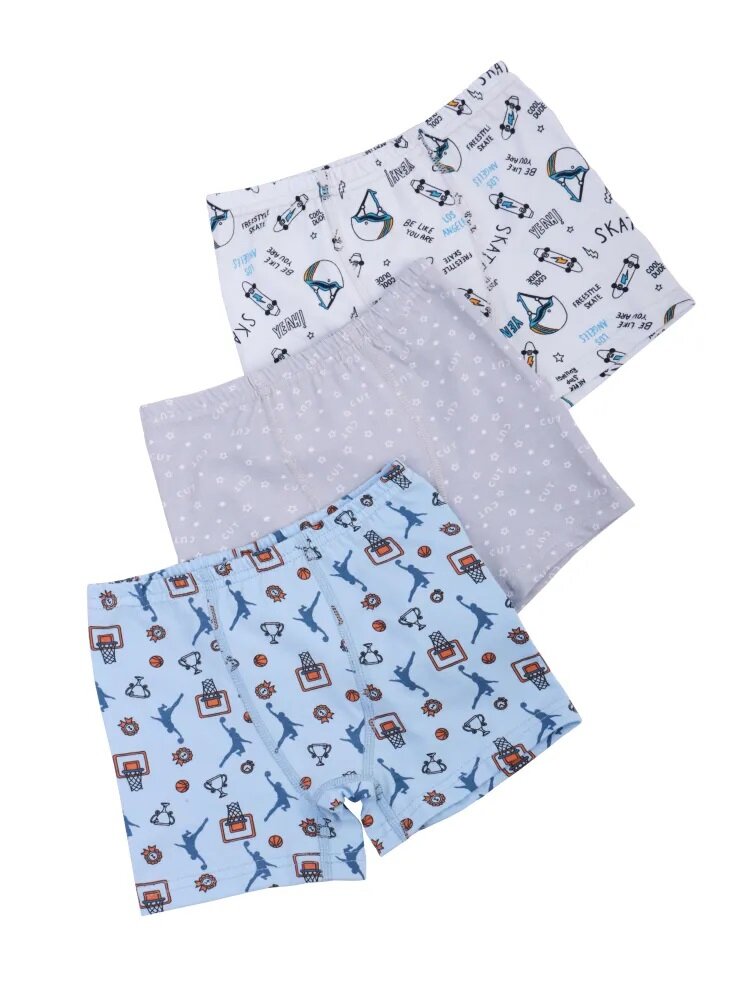 Комплект трусов шорты, 3 шт