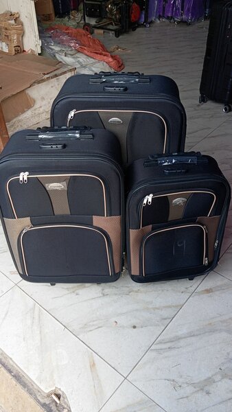 Lot de 3 valises voyage TISSUE