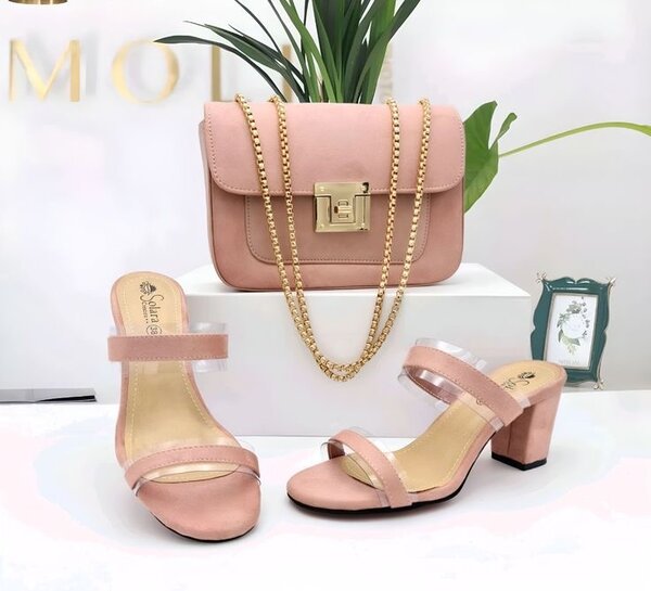 Set sac à main et sandales tendance