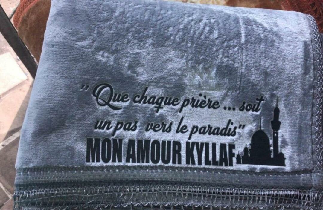 Tapis de prière personnalisé