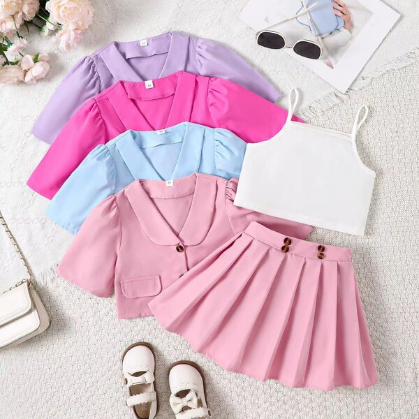 Ensemble fille élégant 3 pièces