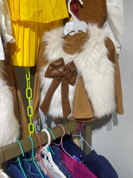 Stylish Kids' Faux Fur Vest