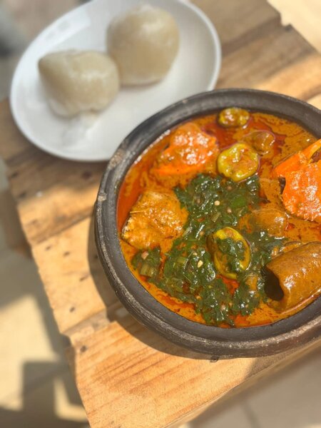 Placali sauce graine et kopê