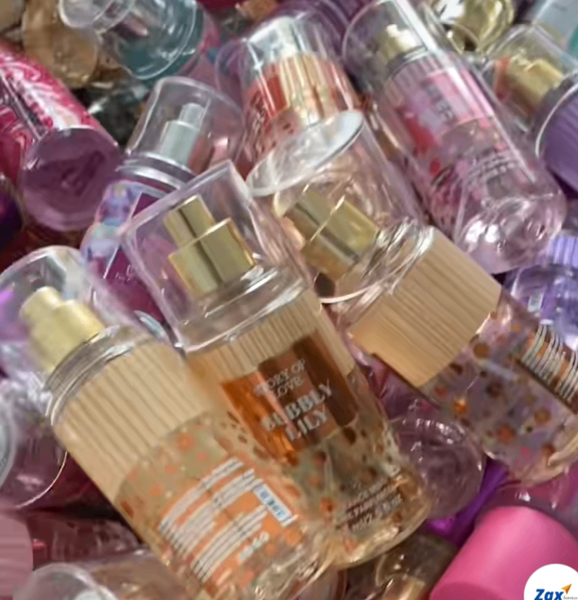 Parfum mist scintillant femme