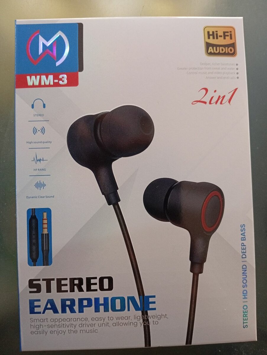 Stereo Earphones | HD SOUNDS | DEEP BASS