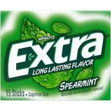Chewing-gum menthe Extra