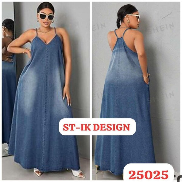 Robe en jean tendance