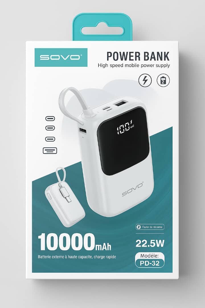 Batterie externe Sovo 10000mAh