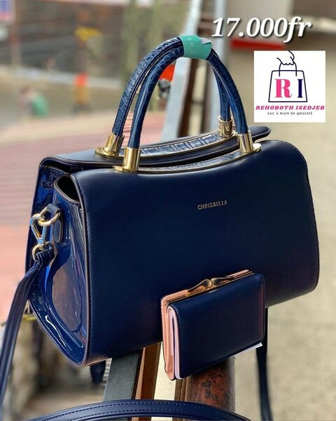 Sac + portefeuille Chrisbella bleue