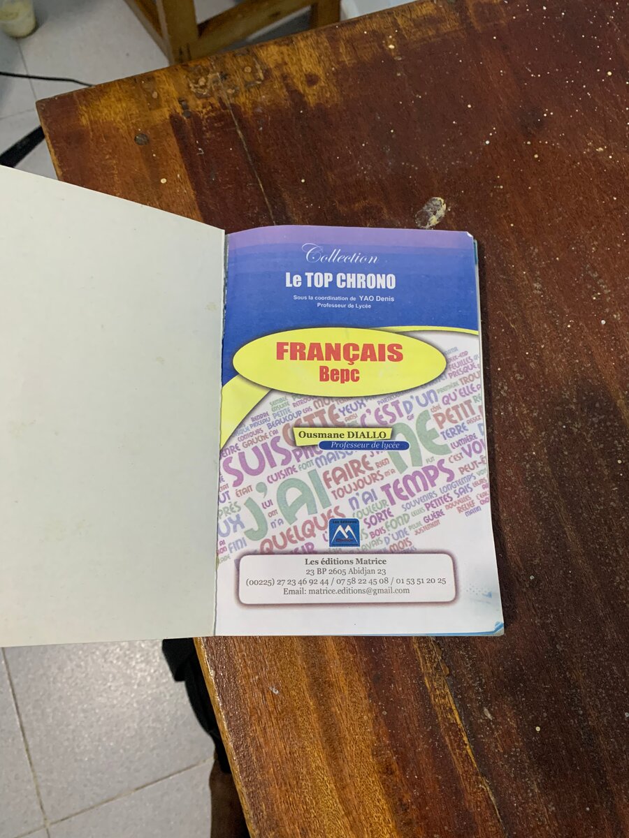 Top Chrono Français 3ème