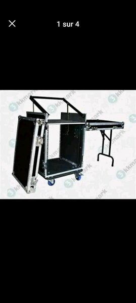 Valise de transport DJ robuste