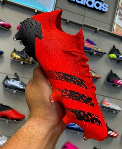 Chaussures de Football Rouges