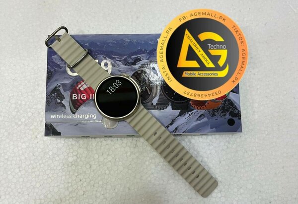 Gt9 smart watch Price in Pakistan wireless charging Cod