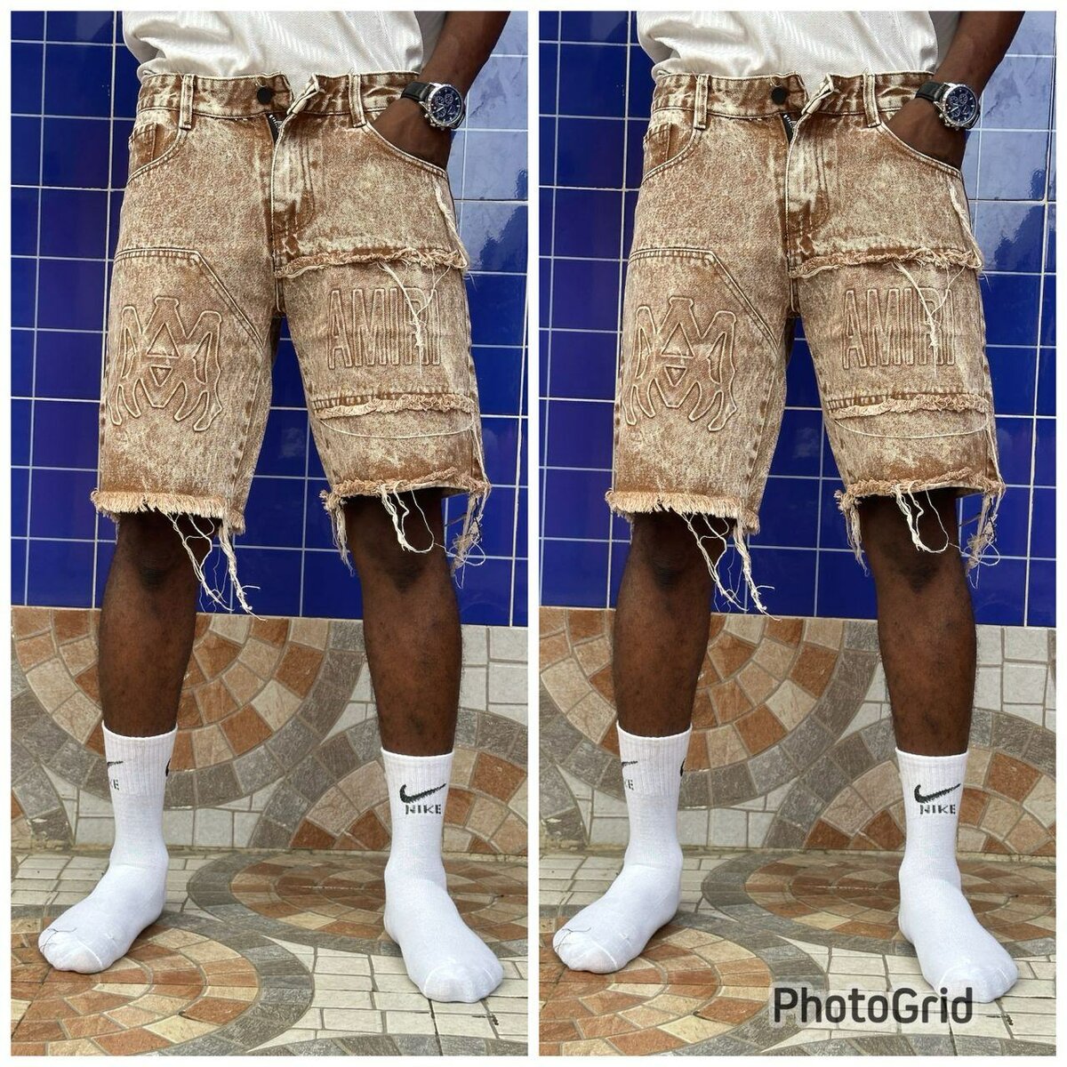 Shorts en jean style urbain