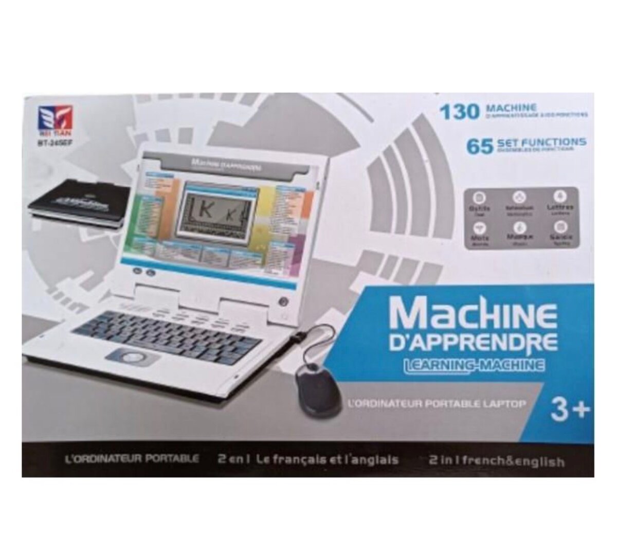 Ordinateur éducatif enfant 2-en-1