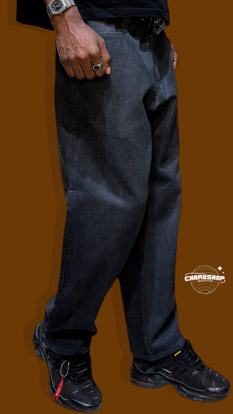 Cargo ample noir tendance