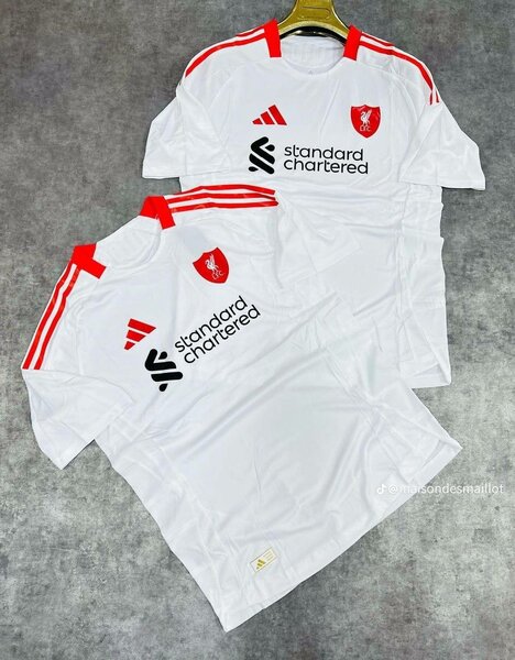 Maillot Liverpool FC Blanc
