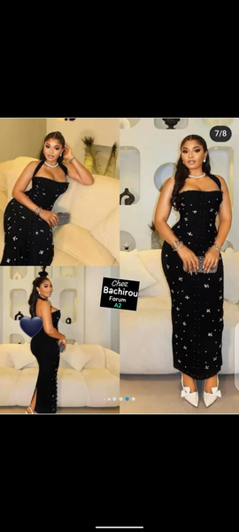 Robe longue élégante femme