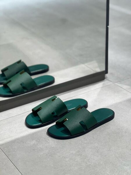 Sandales vertes élégantes