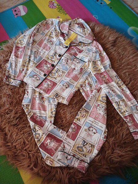 Dresses, pyjamas, bedsheets, lunch and school bags