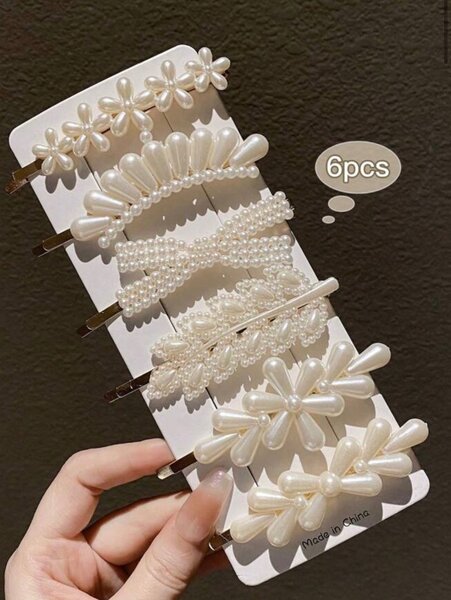 Hair pins and head band