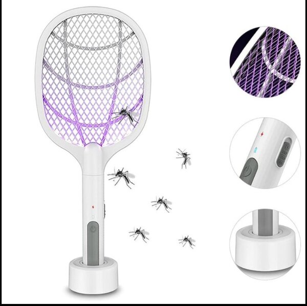 RAQUETTE  RECHARGEABLE TUEUR DE MOUSTIQUE