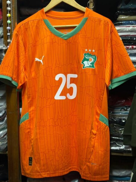 Maillot de Football Orange