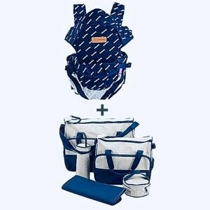 Porte Bébé Kangourou6 Position + Complet Sac De Rangement 5 Pièces