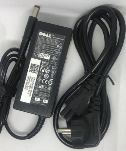DELL Chargeur DELL 19.5V 4.62A 7450 + Câble De Raccordement Tripolaire - Noir