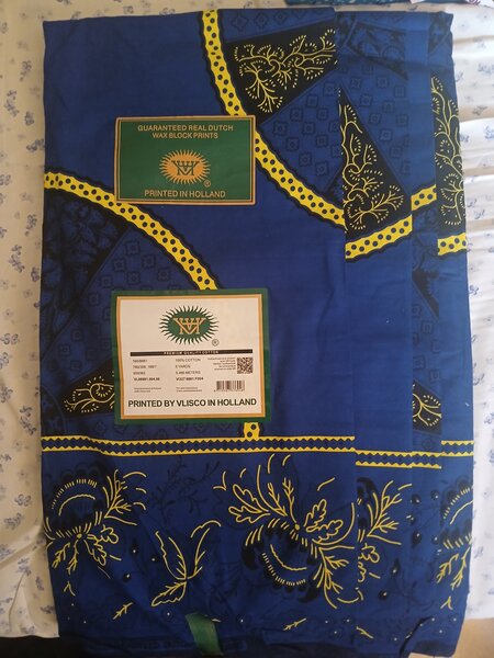 Tissu Wax Hollandais Vivid