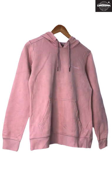 Sweat à capuche rose confort