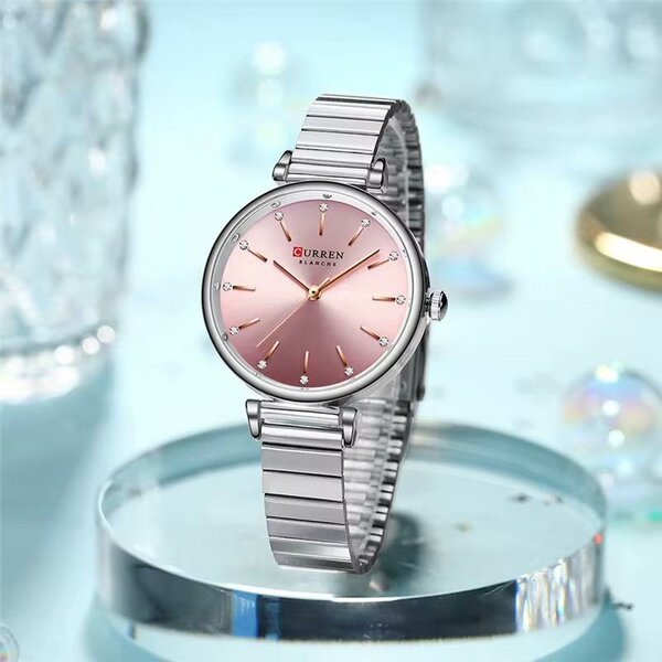 Montre Femme Rose Élégante