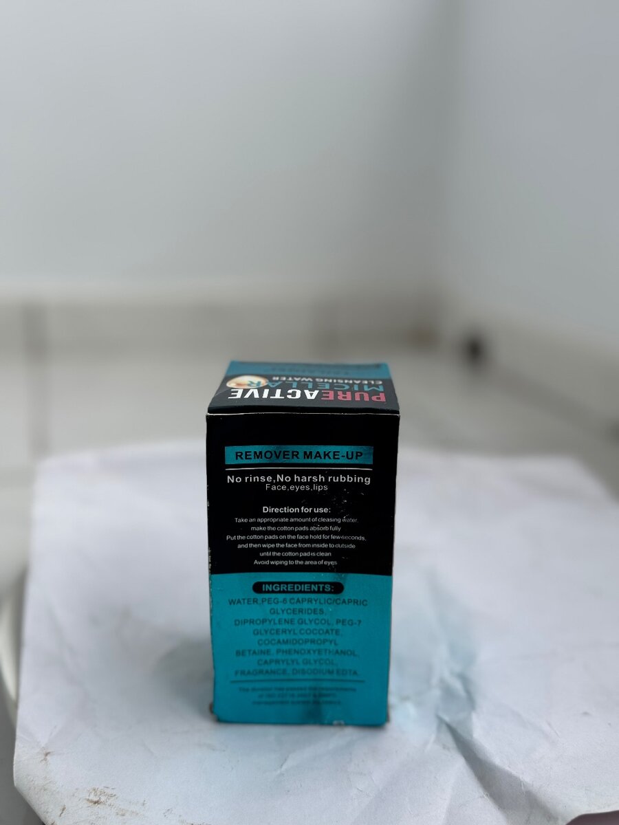 Eau Micellaire Démaquillante Pure