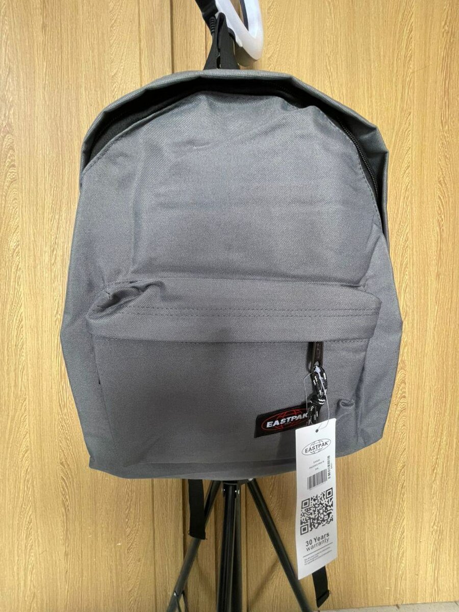 Sac à dos gris unisexe
