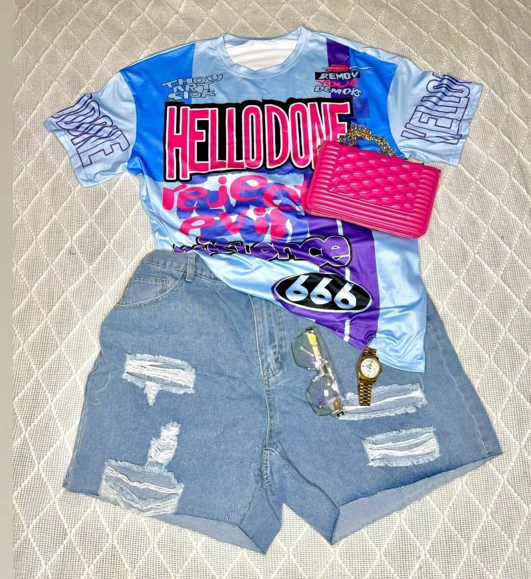 Ladies tops and down