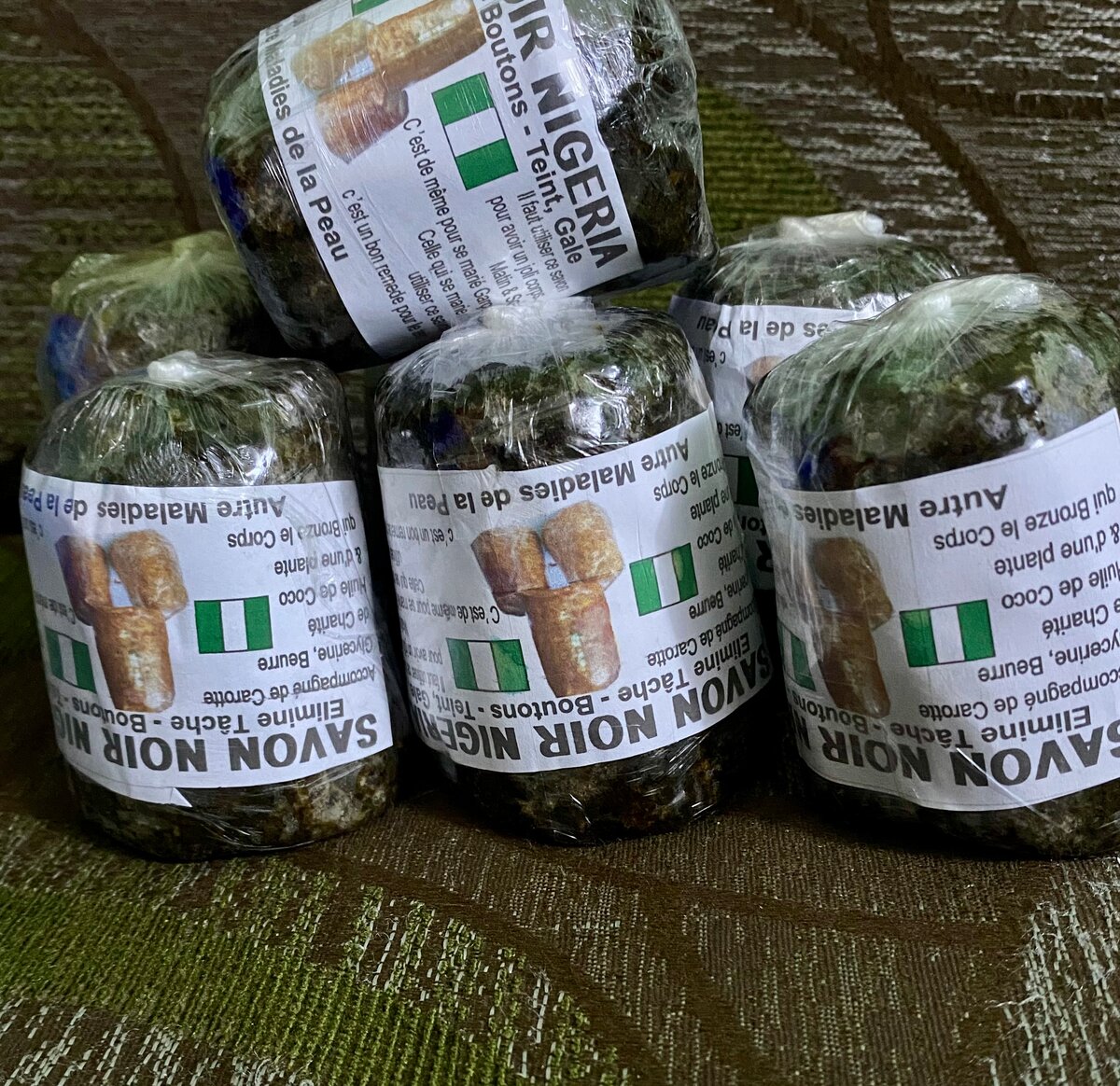 Savon Noir Nigéria Naturel