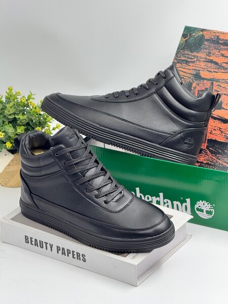 TIMBERLAND BOOT BLACK AND WHITE