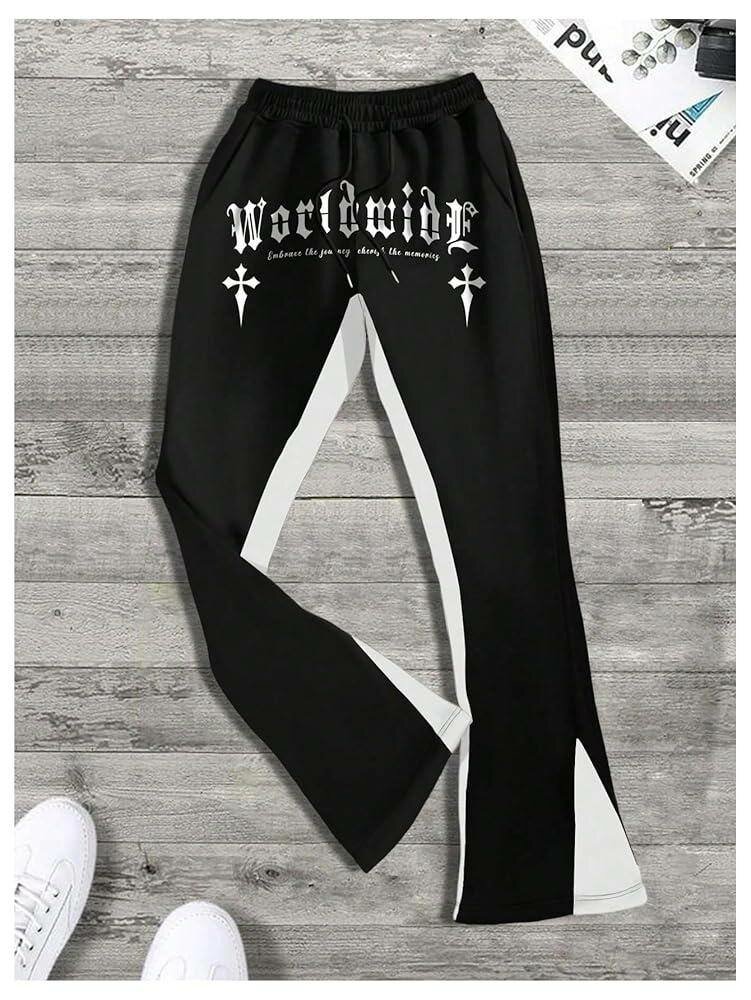 Pantalons gothiques unisexes élégants