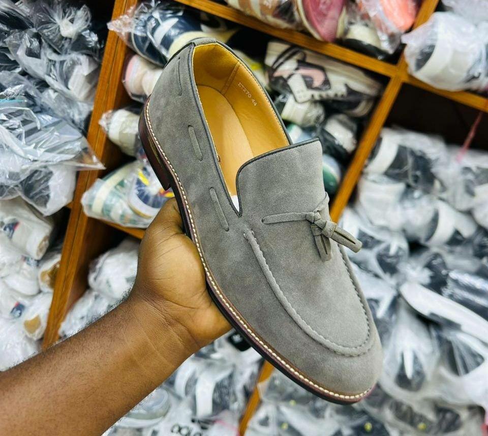 Mocassins en daim élégants