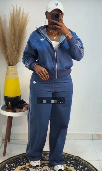 Ensemble de Survêtement Bleu Femme