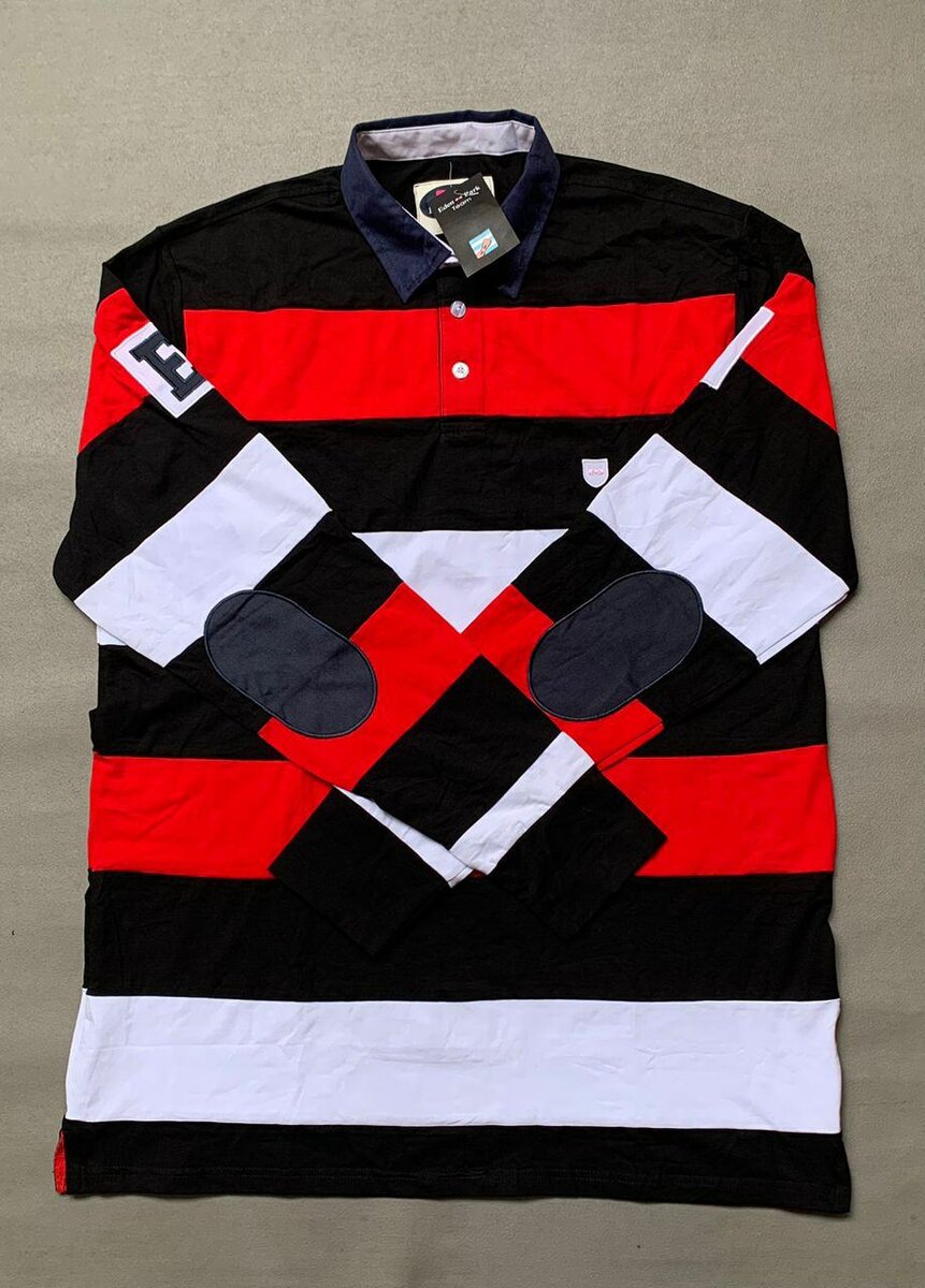 Maillot Rugby Rayé Homme