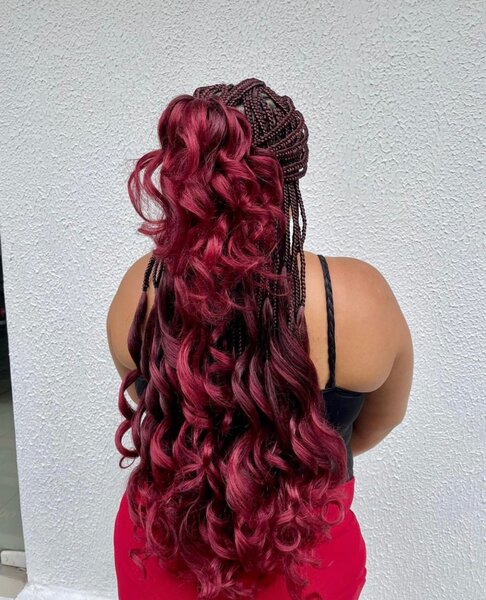 Spiral/ French curl extension