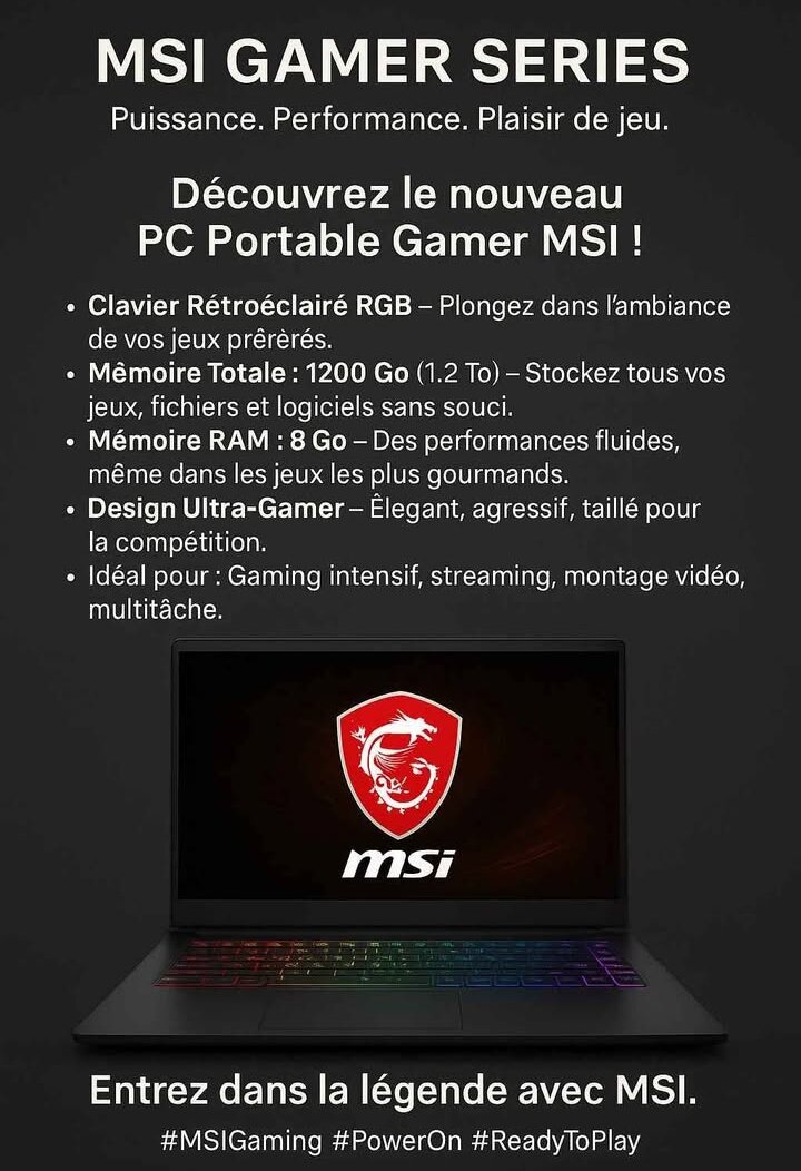 Pc gamer MSI