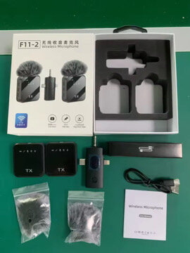 Microphone sans fil F11-2