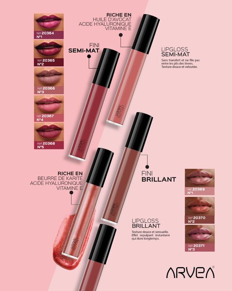 Arvea Semi-Matte Lip Gloss