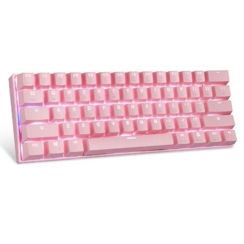 Clavier Gaming Sans Fil Rose