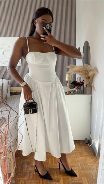 Spaghetti long Dress